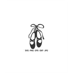 ballet shoes svg,instant download,svg, png, eps, dxf, jpg digital download