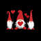 Three Gnomes Holding Hearts Valentines Boys Girls Kids T-Shirt.jpg