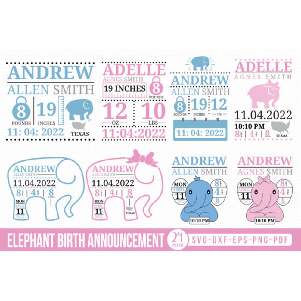 Elephant-Birth-Announcement-SVG-Bundle-Graphics-29322307-1-580x387.jpg