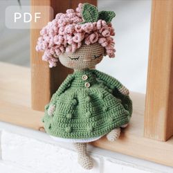 Amigurumi doll Sophie crochet PDF pattern