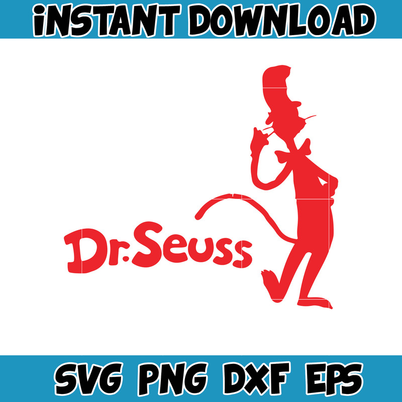 Dr Seuss Svg, Cat In The Hat SVG, Dr Seuss Hat SVG, Green Eggs And Ham Svg, Dr Seuss for Teachers Svg, Cricut, Thing Svg (296).jpg