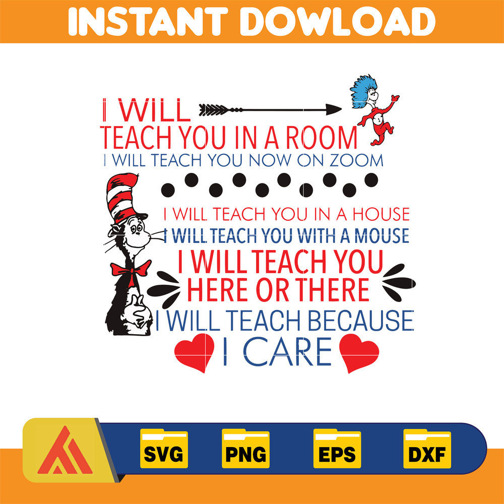 Dr Seuss Svg, Cat In The Hat SVG, Dr Seuss Hat SVG, Green Eggs And Ham Svg, Dr Seuss for Teachers Svg, Cricut, Thing Svg (344).jpg