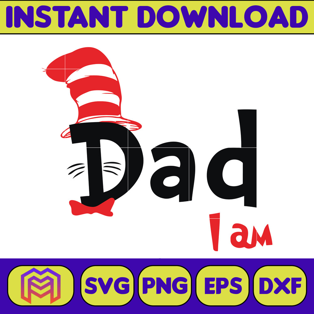 Dr Seuss Svg, Cat In The Hat SVG, Dr Seuss Hat SVG, Green Eggs And Ham Svg, Dr Seuss for Teachers Svg, Cricut, Thing Svg (228).jpg