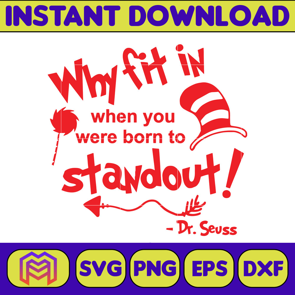Dr Seuss Svg, Cat In The Hat SVG, Dr Seuss Hat SVG, Green Eggs And Ham Svg, Dr Seuss for Teachers Svg, Cricut, Thing Svg (250).jpg