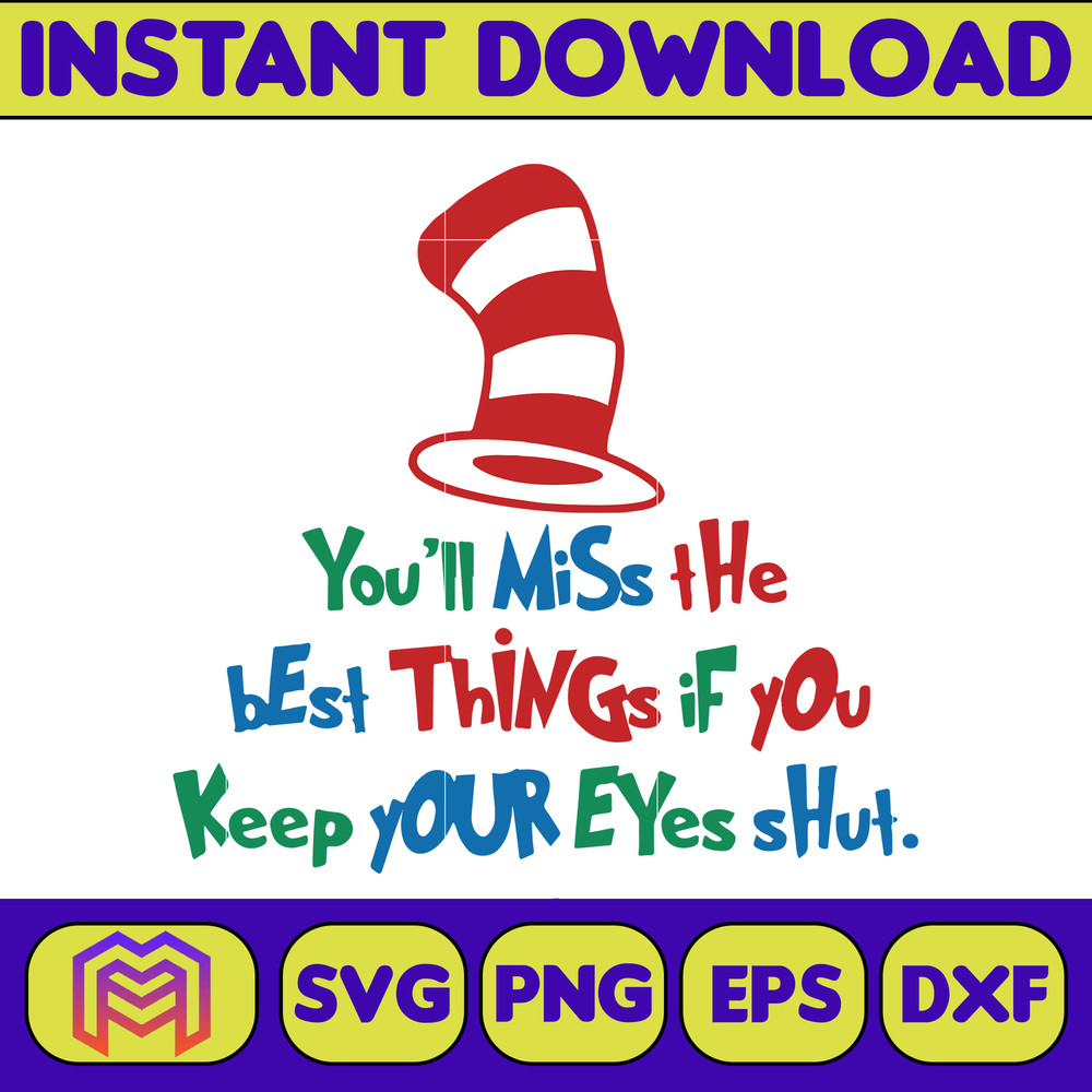 Dr Seuss Svg, Cat In The Hat SVG, Dr Seuss Hat SVG, Green Eggs And Ham Svg, Dr Seuss for Teachers Svg, Cricut, Thing Svg (261).jpg