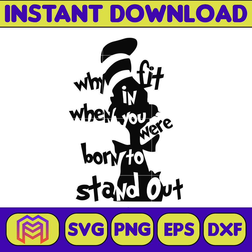 Dr Seuss Svg, Cat In The Hat SVG, Dr Seuss Hat SVG, Green Eggs And Ham Svg, Dr Seuss for Teachers Svg, Cricut, Thing Svg (263).jpg