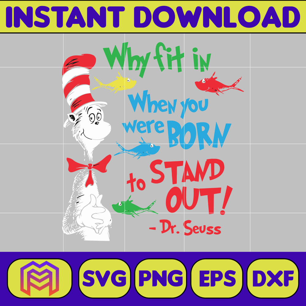 Dr Seuss Svg, Cat In The Hat SVG, Dr Seuss Hat SVG, Green Eggs And Ham Svg, Dr Seuss for Teachers Svg, Cricut, Thing Svg (266).jpg