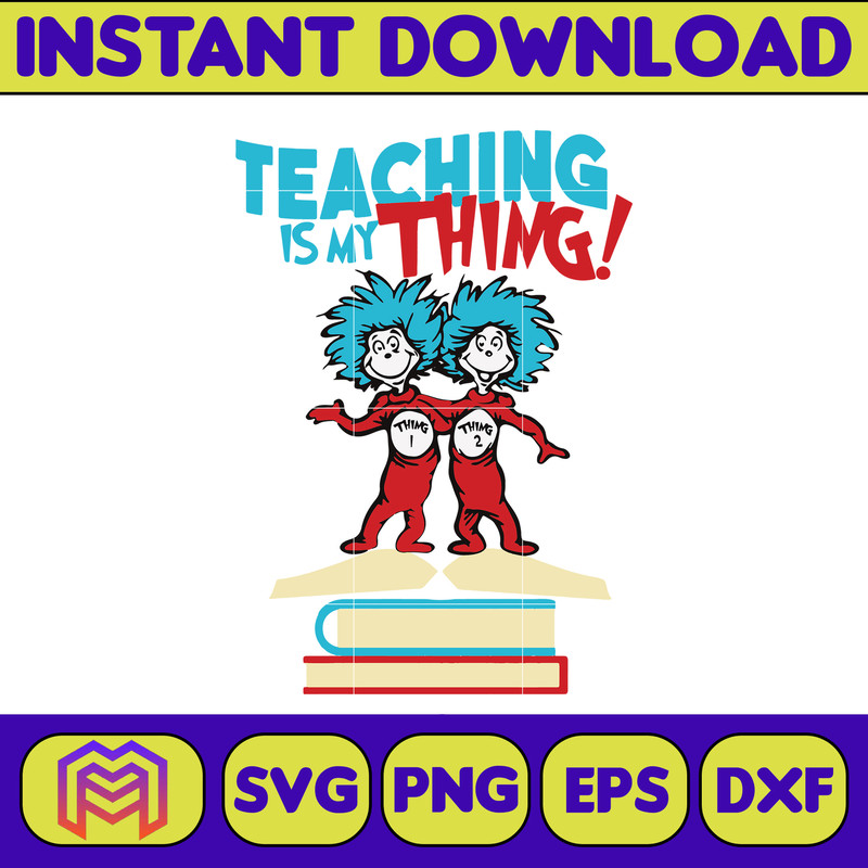 Dr Seuss Svg, Cat In The Hat SVG, Dr Seuss Hat SVG, Green Eggs And Ham Svg, Dr Seuss for Teachers Svg, Cricut, Thing Svg (279).jpg