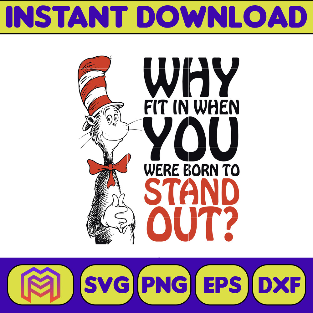 Dr Seuss Svg, Cat In The Hat SVG, Dr Seuss Hat SVG, Green Eggs And Ham Svg, Dr Seuss for Teachers Svg, Cricut, Thing Svg (366).jpg