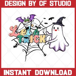 let's trick png | halloween sublimation design | halloween boo png | spooky boo png | trick or treat png | halloween kid