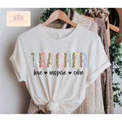 teacher life shirt, teaching boho tshirt, gift for teacher, teacher life, cute teaching tee, new teacher gift, teach lov