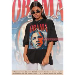 retro barack obama shirt | vintage obama shirt retro 90s | barack homage shirt | american president | politician | barac
