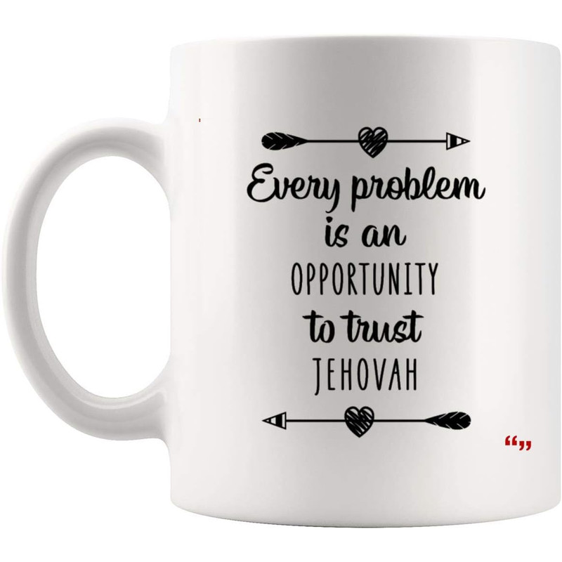Beliefs Faith Mug Coffee Cup for Friend Coworker - Jehovahs Witness quote JHWH Christian say gift Meaningful Gift for Men Women.jpg