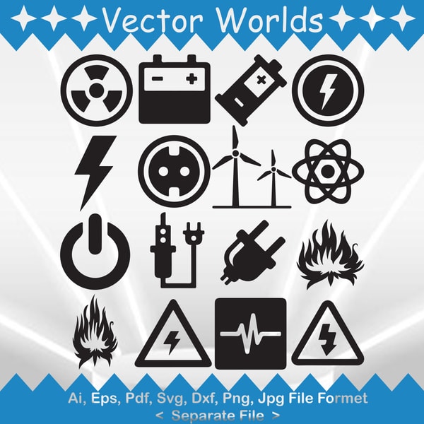 Energy Electricity svg, Energy Electricity's svg, Energy, El - Inspire ...