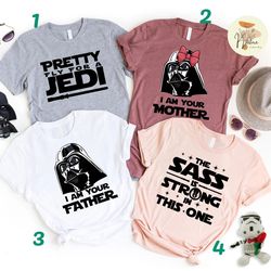 disney star wars family shirts, star wars family matching shirts, the dadalorian shirt, the galaxy edge shirt, jedi shir