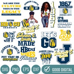 johnson c. smith university svg, hbcu collection, new hbcu 2023, hbcu svg, historically black college designs svg