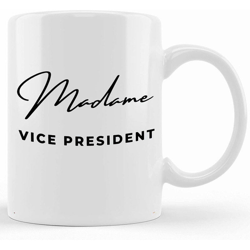 Personalized Madame Vice President Mug, Kamala Harris, Madame Vp, Vice President Mug, Vice President, Madam Vice President, Democrat Mug, Feminist Gift, Ceramic