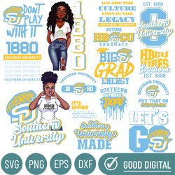 Southern University and A&M College Svg, Hbcu Collection, New Hbcu 2023, Hbcu Svg, Historically Black College Designs
