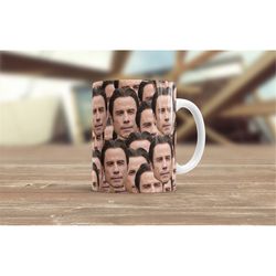 travolta c coffee cup | travolta c lover tea mug | 11oz & 15oz coffee mug