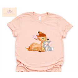 disney bambi shirt, bambi thumper shirt, magic kingdom shirt, disney world shirt, disneyland shirt, bambi t-shirt