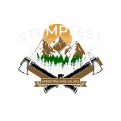 bluey stumpfest uprooting nail salons svg digital cricut file