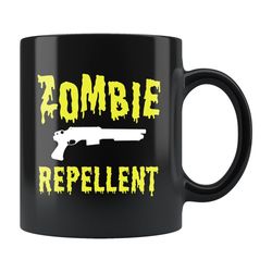 zombie coffee mug, funny zombie mug, gift for zombie fan, horror coffee mug, horror gift, horror movie fan gift, horror