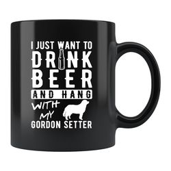 gordon setter mug, gordon setter gift, gordon setter beer mug, dog lover mug, dog lover gift, dog mug, dog owner gift