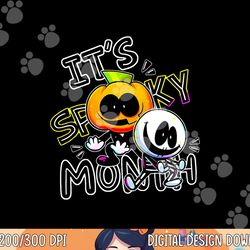 skid and pump it s spooky month retro tee for boy funny kids png, sublimation copy