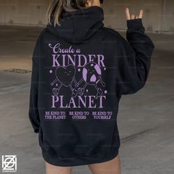 be kind sweatshirt, aesthetic sweatshirt, aesthetic hoodie, trendy sweatshirt, be kind to the planet, be kind to others,