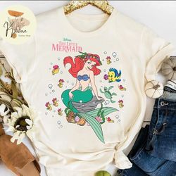 disney the little mermaid shirt, ariel princess shirt, disney princess shirt, little mermaid ariel shirt, vintage little