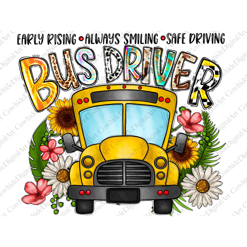 Early Rising Bus Driver png sublimation design download, Bus Driver png, back to school png, sublimate designs download, School png - 1.jpg
