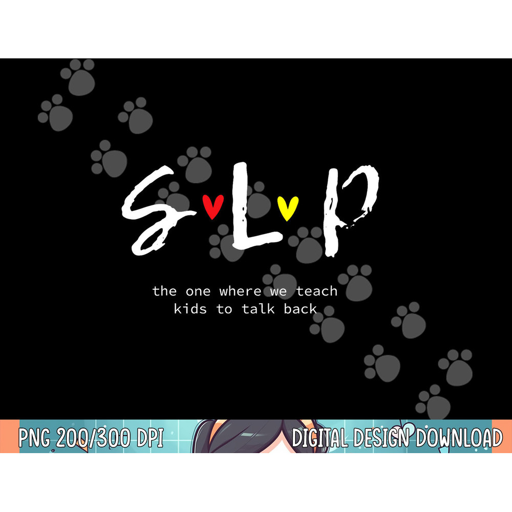 SLP Teacher Shirts Speech Language Pathologist Gift png, sublimation.jpg