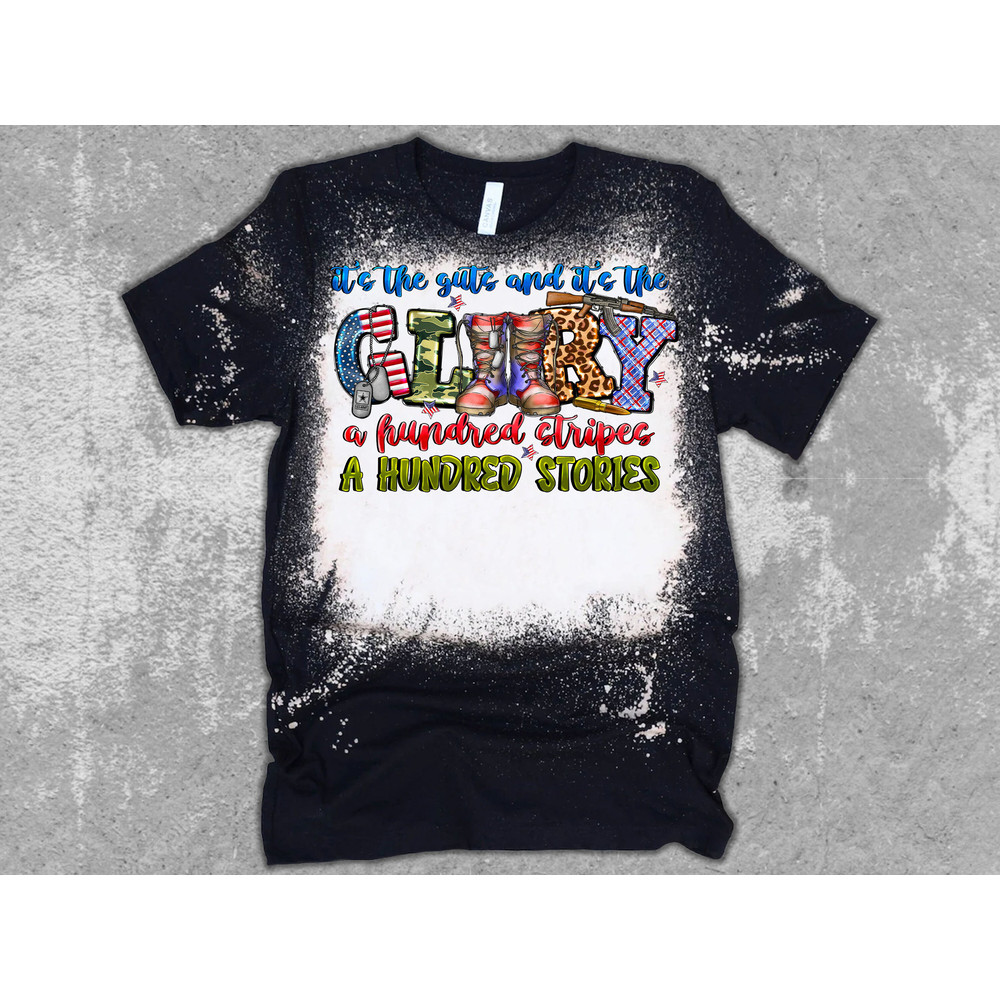 It's the guts and it's the glory a hundred stripes a hundred stories png, 4th of July png, Independence Day png, sublimate designs download - 2.jpg