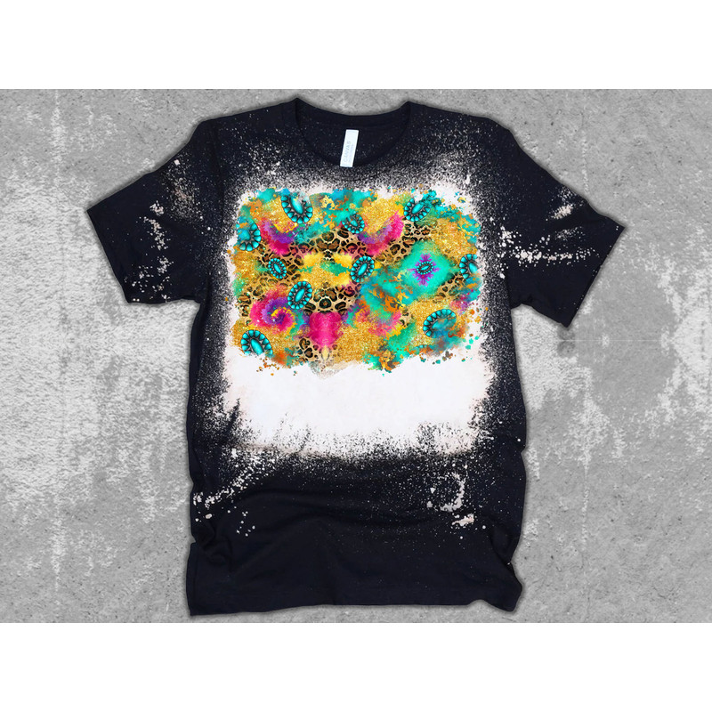 Leopard Gemstone Background PNG Sublimation Design, Western Background Png, Cowhide Background Frame, Western Print, PNG Digital Download - 2.jpg