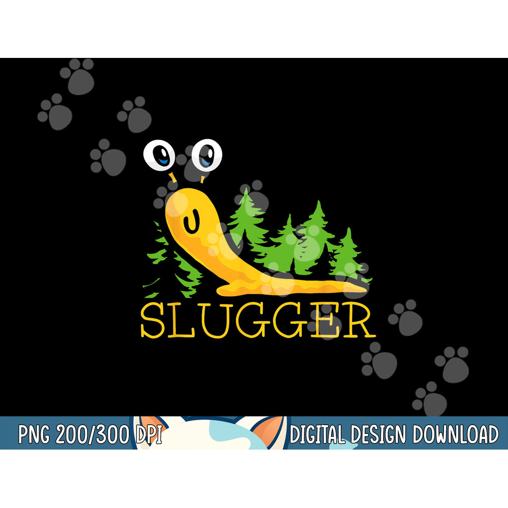 Slugger Slug – Funny Banana Slug Expert Baseball Game Player png, sublimation.jpg