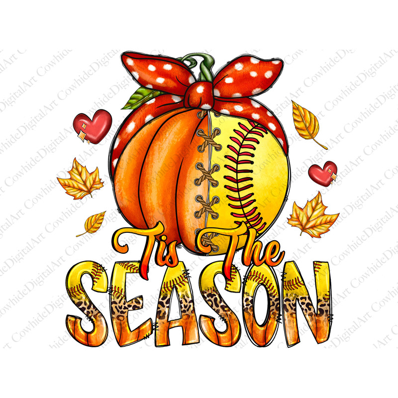 Tis the season png, Softball PNG, Fall Softball PNG,Softball Pumpkin PNG,Softball sublimation design,Fall sublimation design, Pumpkins png - 1.jpg