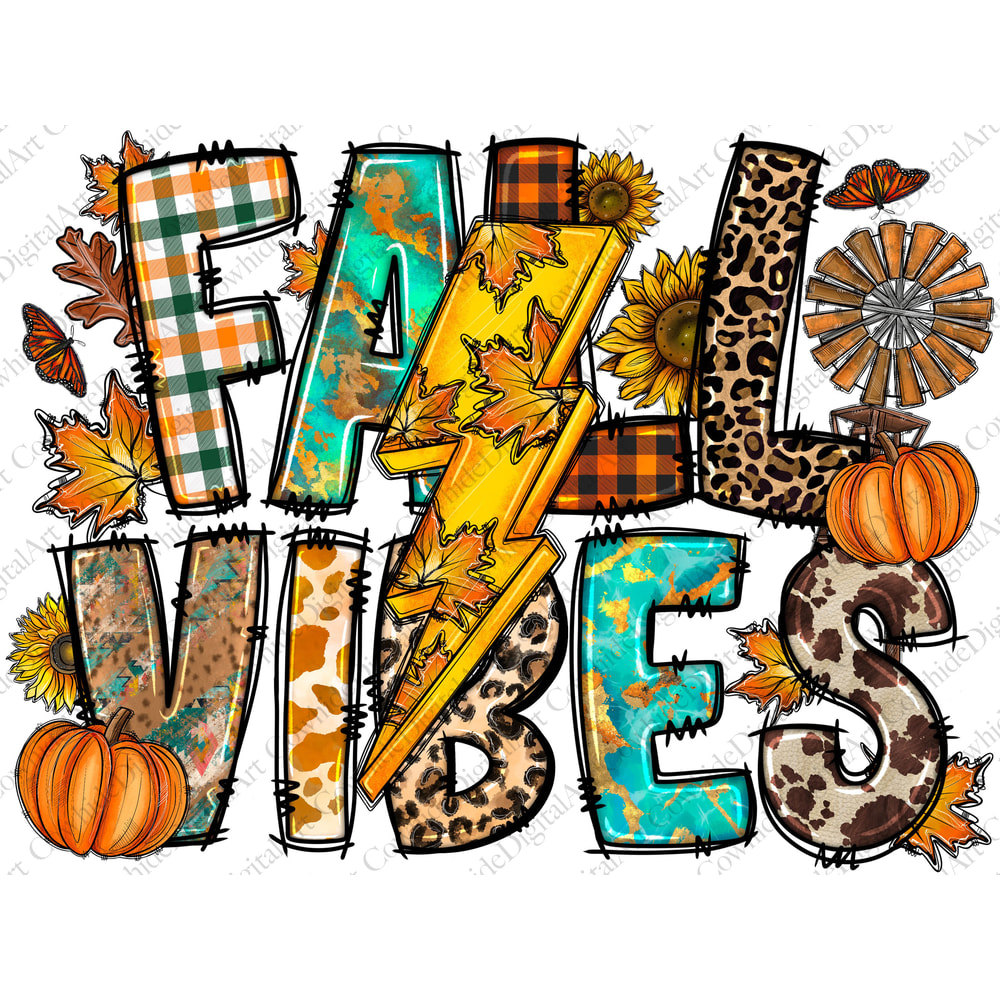 Western Fall Vibes With Sunflowers Png Sublimation Design, Cowhide Leopard Fall Png, Fall Season Png, Thanksgiving Png, Digital Download - 1.jpg