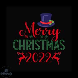 mery christmas 2022 svg, christmas svg, christmas 2022 svg