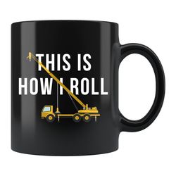 crane driver gift, crane driver mug, crane constructor gift, crane operator mug, crane operator gift, crane mug, crane g