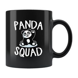 panda squad mug, panda coffee mug, panda mug, panda gift, panda lover mug, panda lover gift, gift for panda lover b188