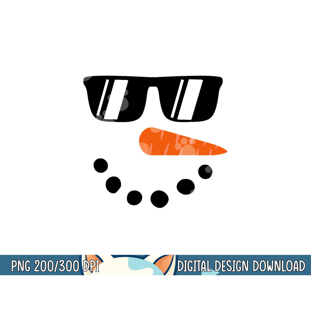 Snowman Shirt for Boys Kids Toddlers Glasse Christmas Winter png, sublimation copy.jpg