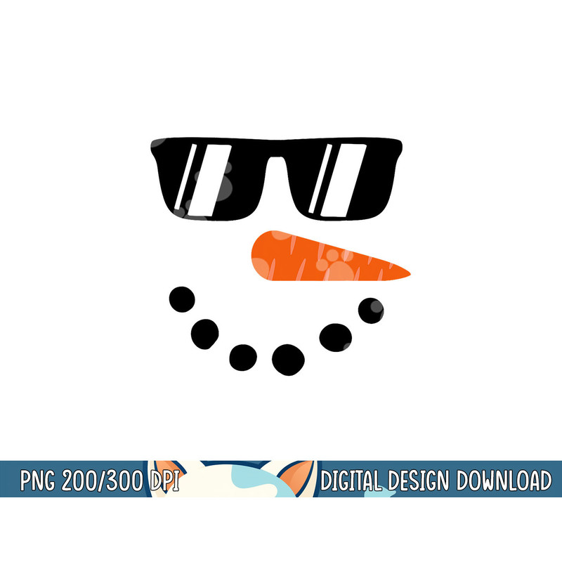 Snowman Shirt for Boys Kids Toddlers Glasse Christmas Winter png, sublimation copy.jpg