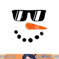 snowman shirt for boys kids toddlers glasse christmas winter png, sublimation copy