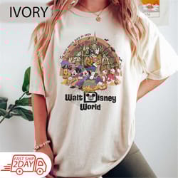 vintage walt disney halloween comfort color shirt, disneyworld halloween shirt, mickey & friends halloween shirt, disney