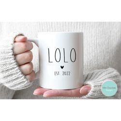 lolo - new lolo mug, new lolo gift, lolo again gift, lolo again mug, father's day gift, father's day mug, grandpa gift,