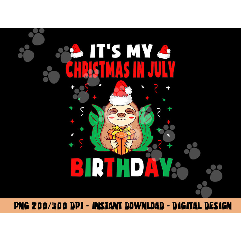 It s My Christmas In July Birthday Born On 25th Of July 25 png, sublimation copy.jpg
