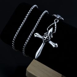 Jewelry Accessories Sailor Moon Mother Kids One Piece Pearl Necklace Vivienne Westwood Necklace Cross Fashion