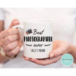 Best Photographer Ever - Custom Photographer Gift, Gift For Photographer, Wedding Photographer Gift, Best Photographer M