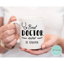 best doctor ever - best doctor ever mug, funny doctor gift, doctor graduate gift, medical student gift, funny doctor gif