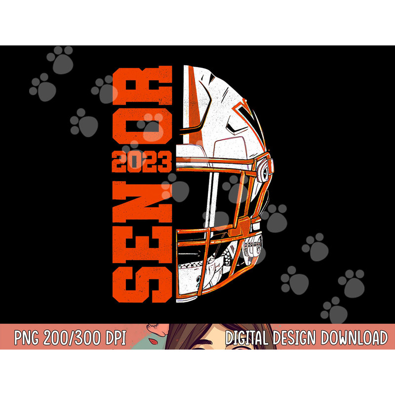Football Senior 2023 Shirt Class Of 2023 High School Grad png, sublimation copy.jpg